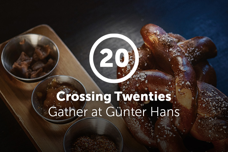 Crossing Twenties Gather at Gunter Hans